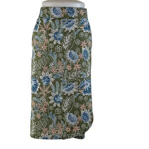 Rip Skirt La Boheme Olive Length 3 Wrap Skirt